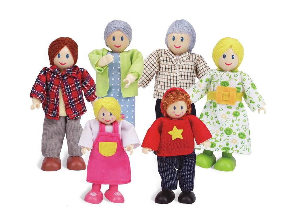 Hape Puppenfamilie – Helle Hautfarbe