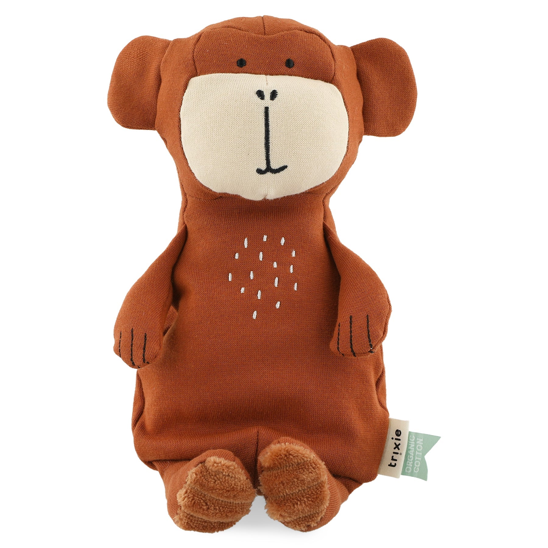 Trixie GOTS-zertifiziertes Bio-Baumwoll-Plüschtier - Mr. Monkey: Der perfekte Kuschelpartner für dein Kleines! 🐵💕