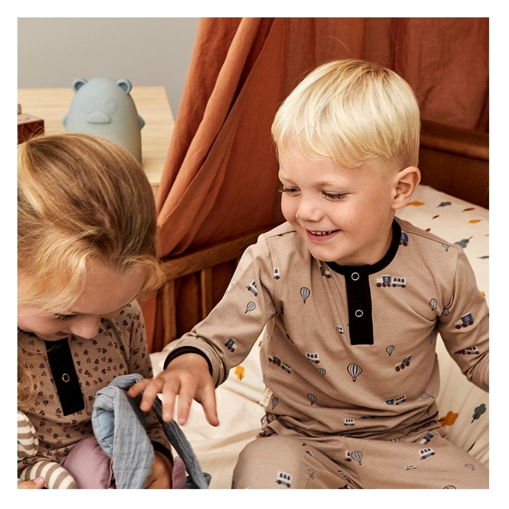 nuuroo Kuschelige Kinder-Schlafanzüge aus weicher Bio-Baumwolle