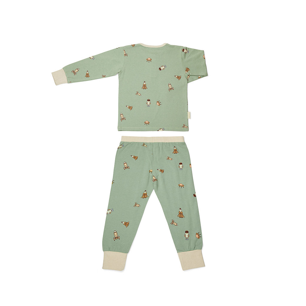 nuuroo Kinder-Schlafanzug aus weicher Bio-Baumwolle