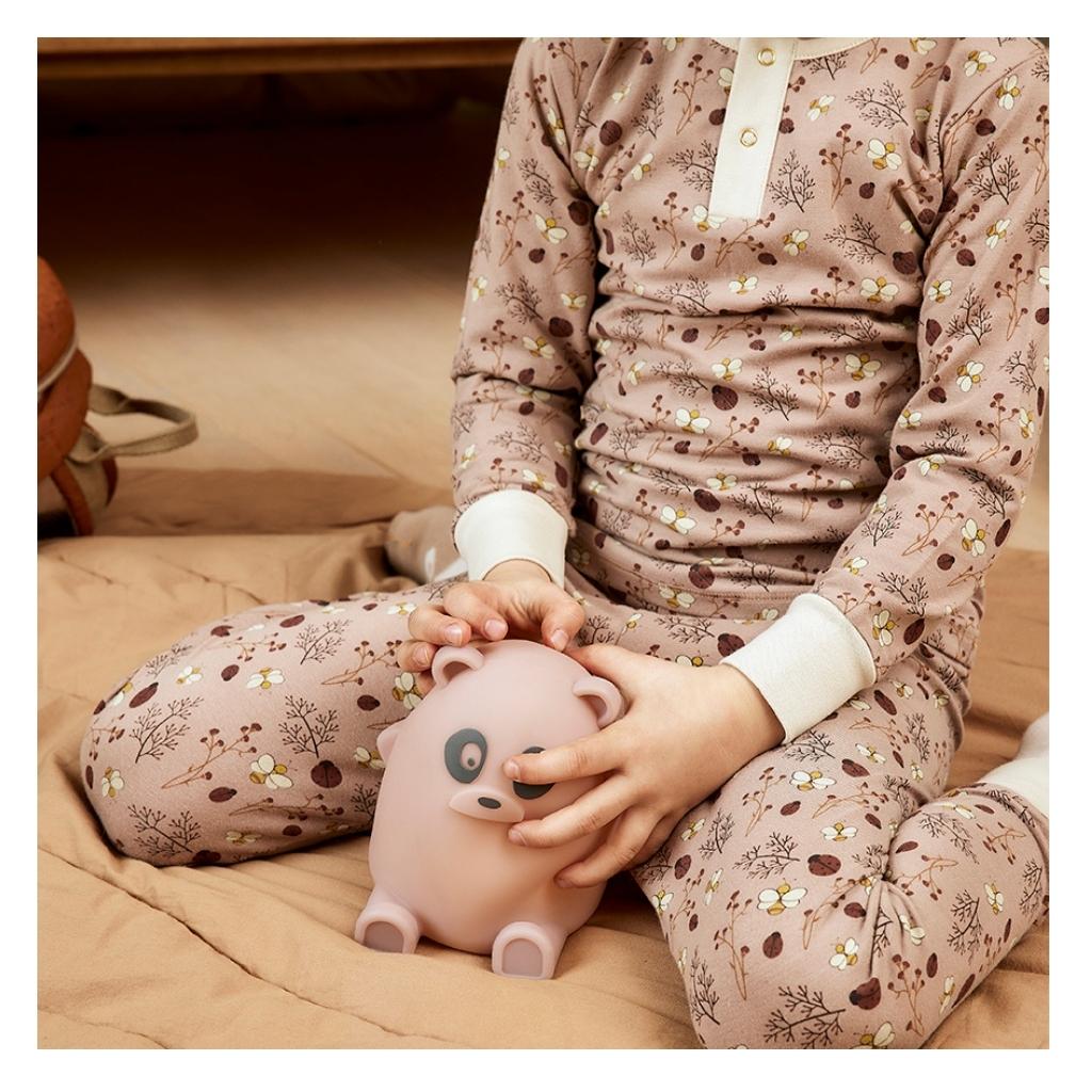 nuuroo Kinder-Schlafanzug aus weichem Bio-Baumwolljersey