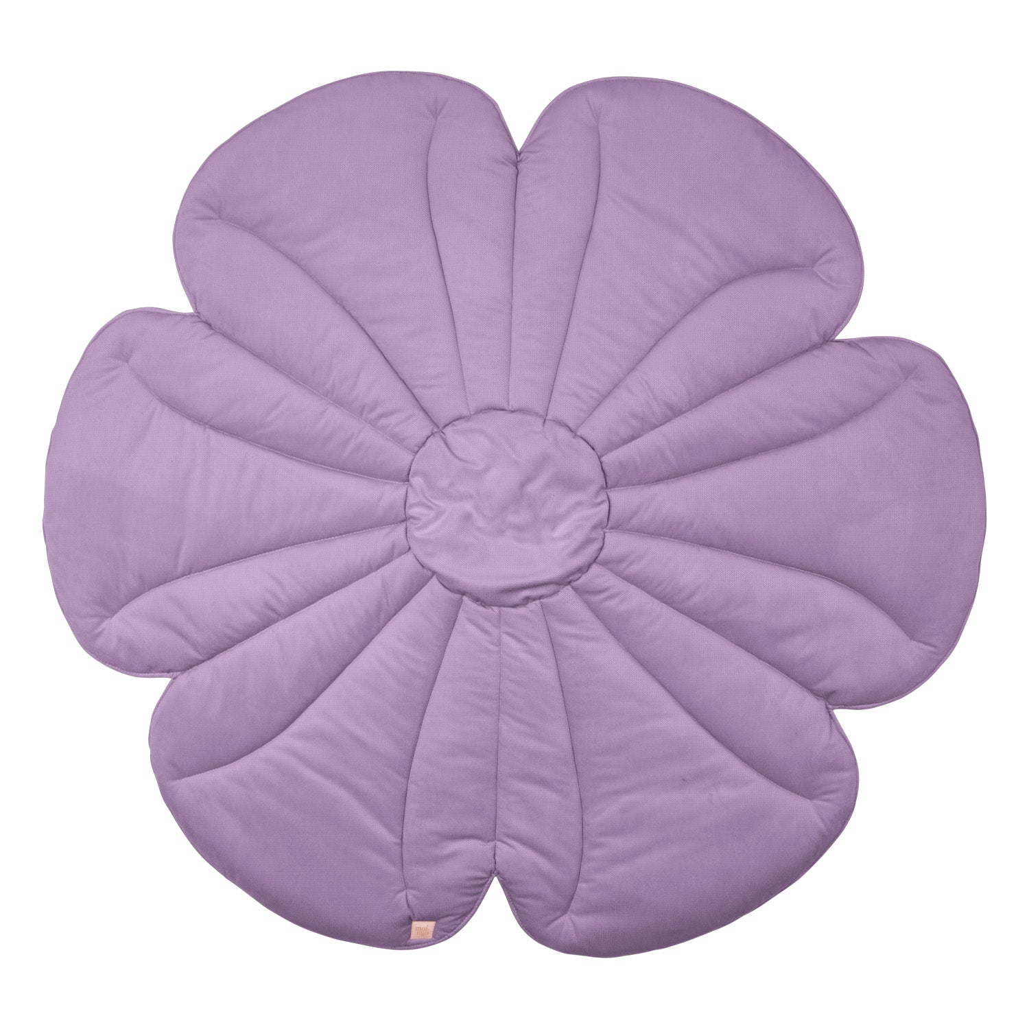moimili Samt-Blütenmatte 'Violett' - Ideale Spielmatte für Kinder in schöner Farbe