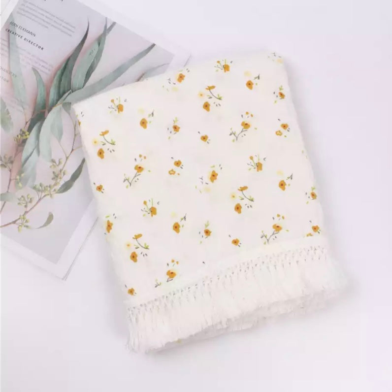 Annie & Charles Musselin-Decke Annie & Charles - Gemusterte Decke für Babys, damit sie sich in ihr Kuscheln können
