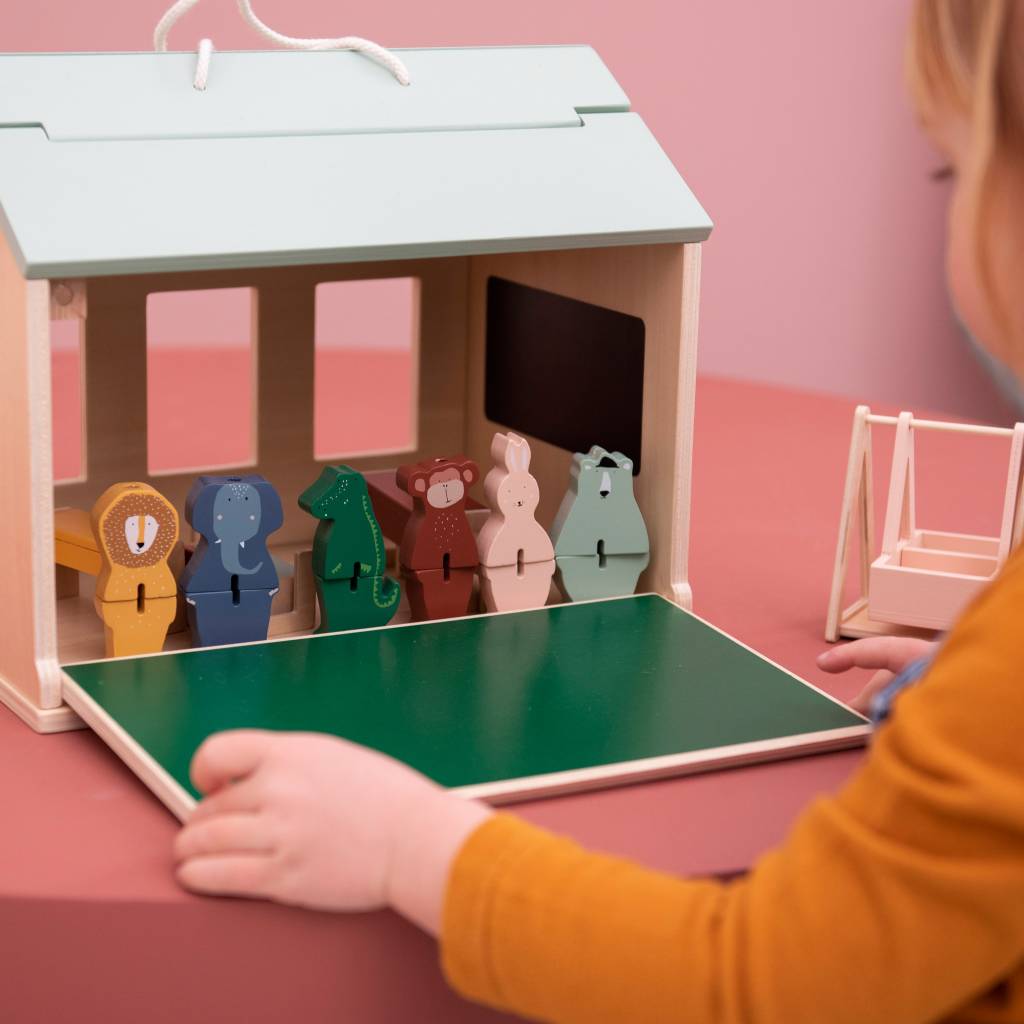 Trixie Das Tierdesign Schule Spielhaus 🏠 - Ein gemütliches Zuhause für deine tierischen Freunde! 🐾🌈✨